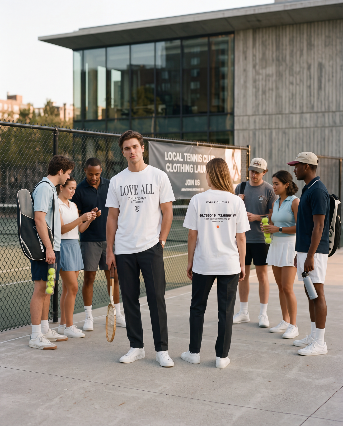 LOVE ALL Tennis Tee